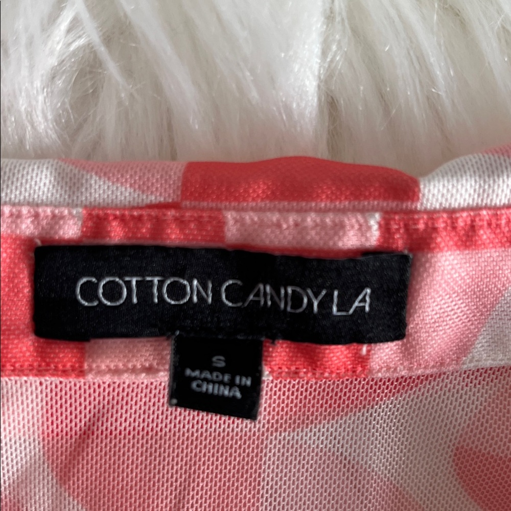 Pink Geometric Button-Up Top - Picture 4 of 8